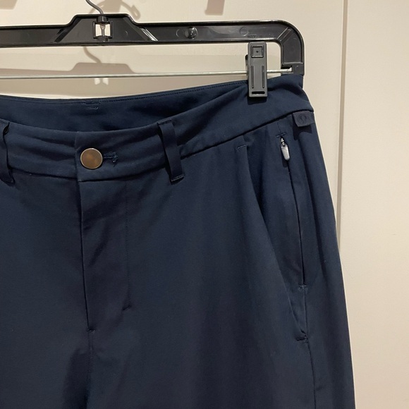 Men's Lululemon Commission Slim Fit Pant 30” Warpstreme True Navy Pants - Picture 2 of 5